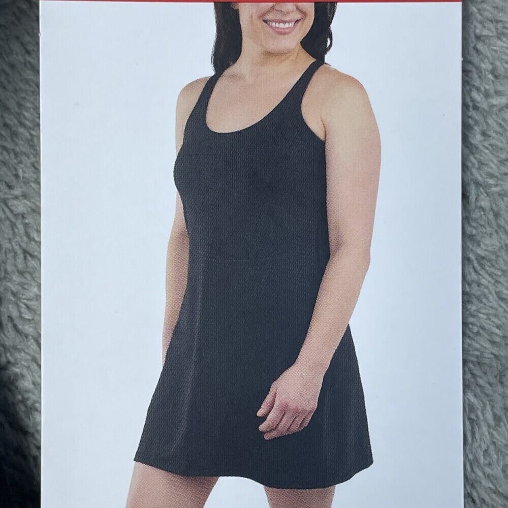 Elle Sport Women's M Activewear Dress Black a1729